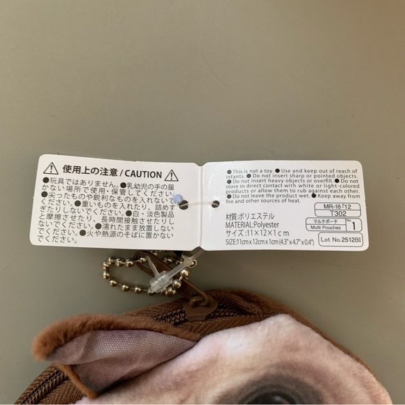 🔥5/$20🔥 “Daiso” French Bulldog Face Coin Purse NWT - Picture 8 of 9
